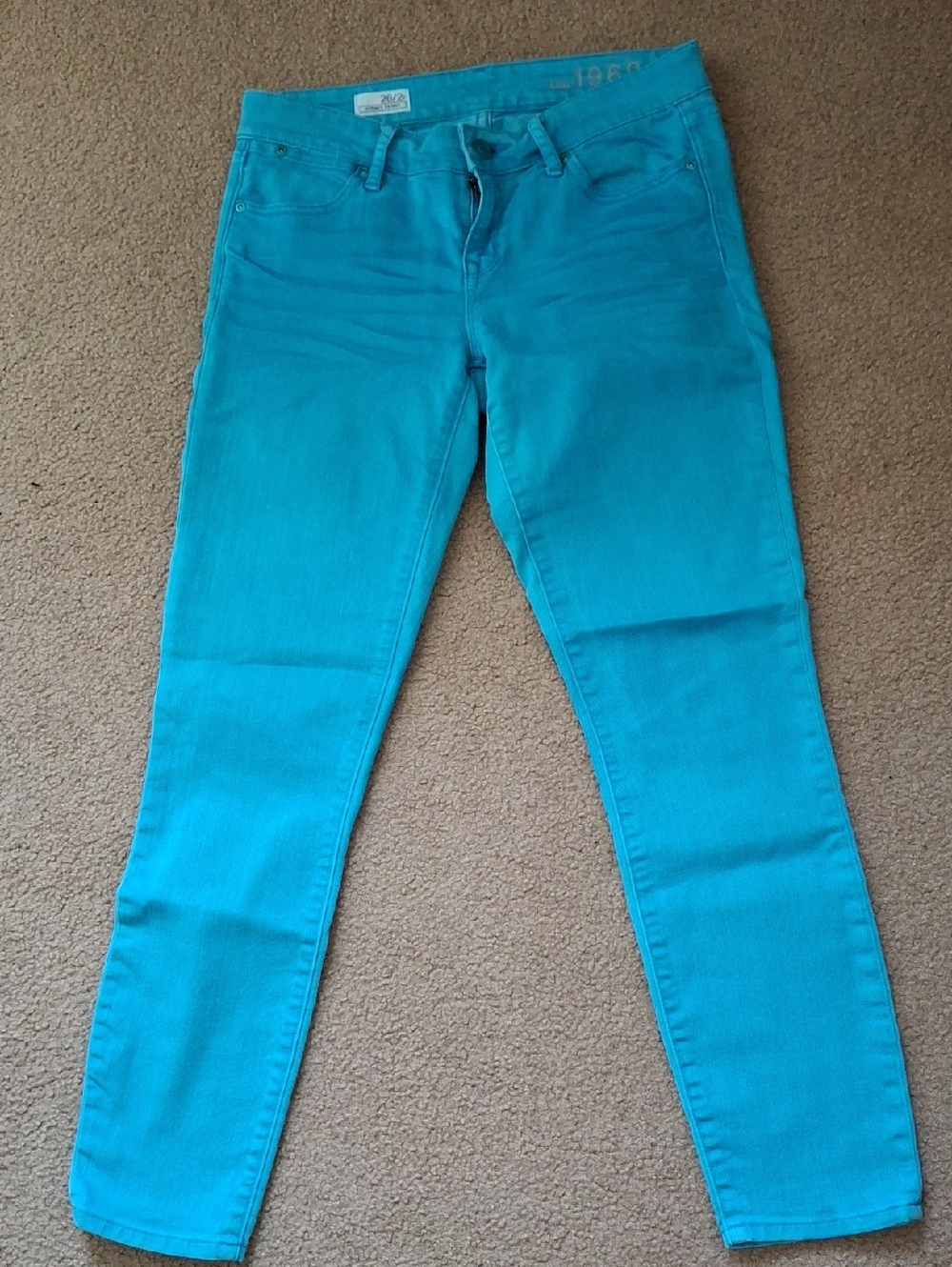 GAP Teal Skinny Jeans 2P